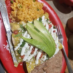 Enchiladas Verdes