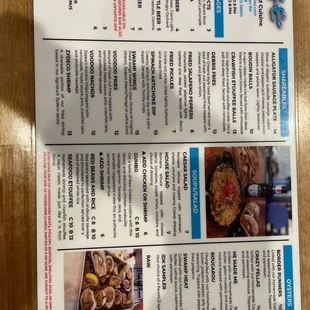 Front of menu 8/29/24 just got Katrina chills.