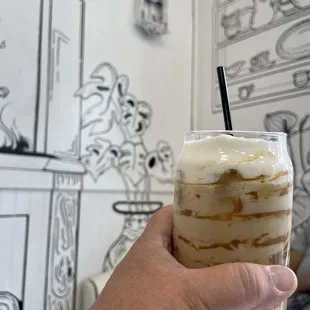 Biscoffee  iced latte