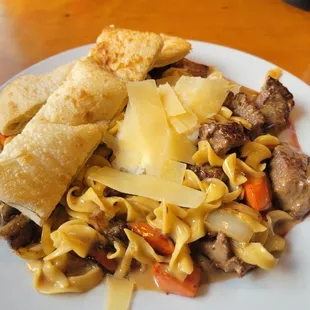 Beef stroganoff (amazing!)