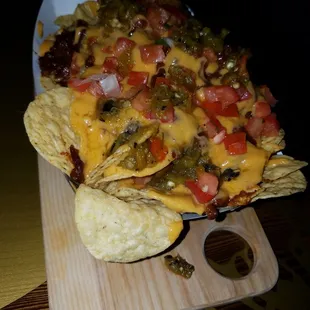 Giant tasty nachos