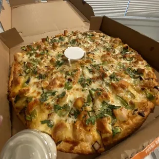 Butter Chicken Pizza