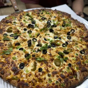 Chicken Tikka Masala Pizza