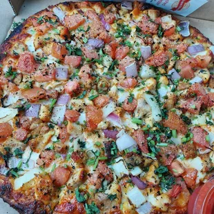 Tandoori Chicken Pizza