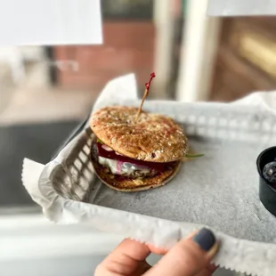 2 Gals Petite Burger