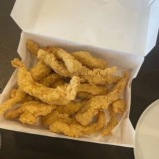 Chicken tenders...