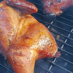 Jerk Chicken on deck