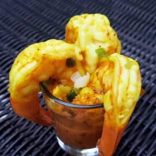 Curry Cocktail Shrimp