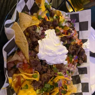 Steak nacho