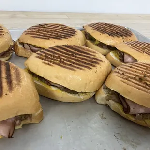 a group of sandwiches