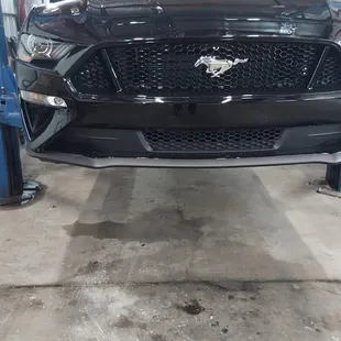 We transformed this Mustang with new rims and tires for a sleek, powerful look. Upgrade your style and performance today!