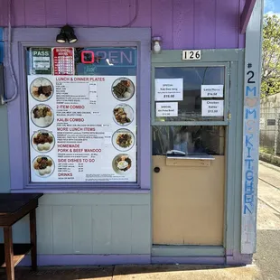 Front of the restaurant