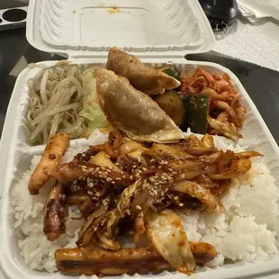 Spicy Squid Plate
