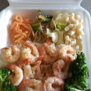 Garlic Shrimp Plate