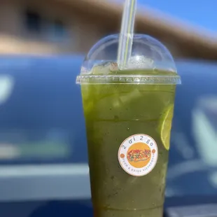 Honey Lemon Green Tea