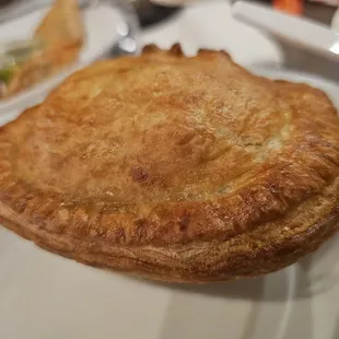 Meat pies! Flaky!