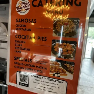 Catering. We going to do it!