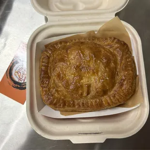 Whole Chicken Curry Pie