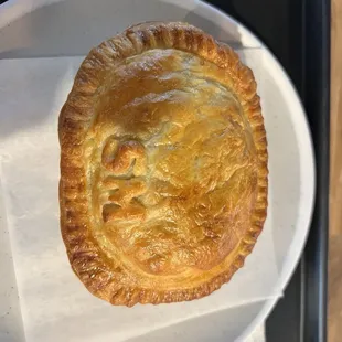 steak mushroom pie $12 before tip/tax. A bit heavy on the salt.