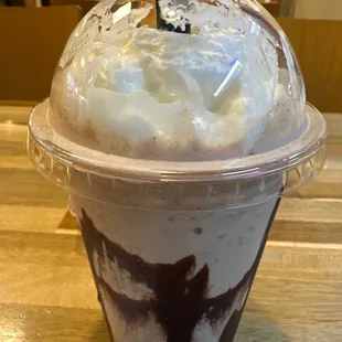 Nutella Milkshake (yum)