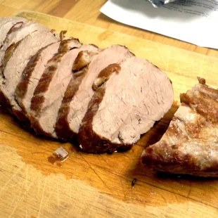 Sliced Pork Tender - Special seasoning and smoked to perfection
