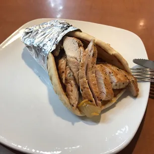 Chicken Fajita Pita... it rhymes.