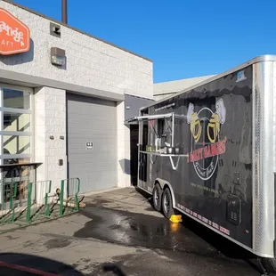 the side of a food truck
