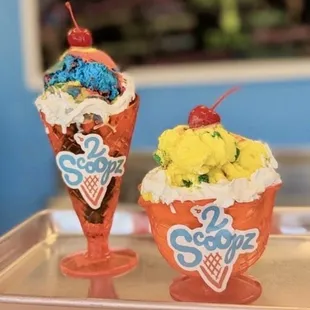 Superman Lemon, Strawberry, &amp; Bubble Gum Blue Ice Cream  Play-Dough  Yellow Vanilla Ice Cream With Chunks Of Red &amp; Blue Cookie Dough