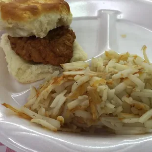 &quot;Tenderloin&quot; biscuit.