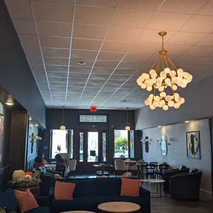 a view of the lounge area