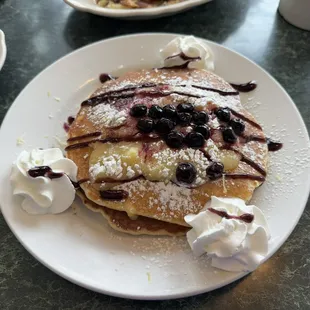 Their lemon curd blueberry pancakes are the taste of joy itself.