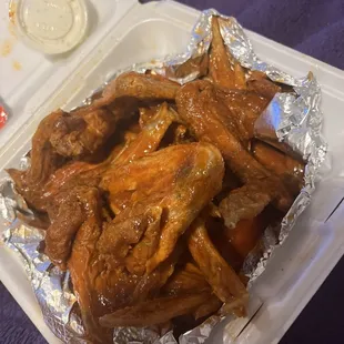 10 pc Hot wings
