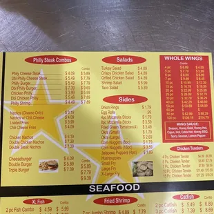 Theirs the menu guys