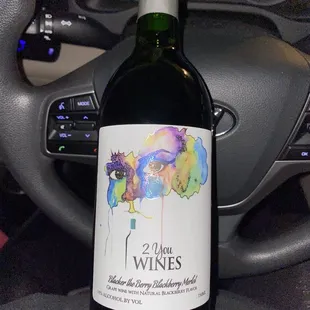 Blacker the Berry blackberry Merlot!