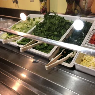 Salad bar!