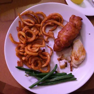 Sadly the fish fry is lacking.