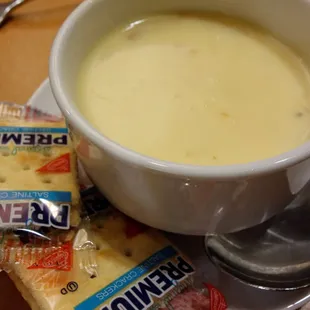 Cream of potato soup