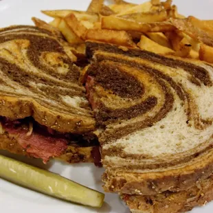 Beer Braised Reuben