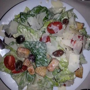This is my side caesar salad.