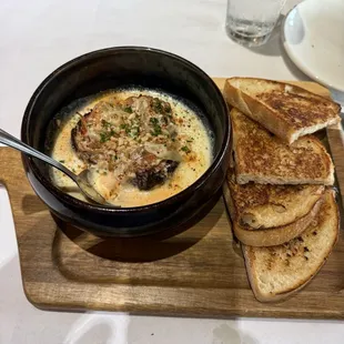 The lamb meatballs in béchamel sauce was outstanding