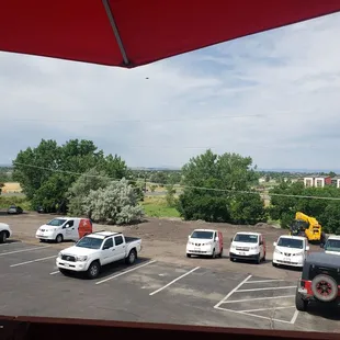 View from back patio