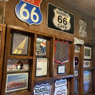 Inside the restaurant