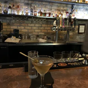 Dirty martini
