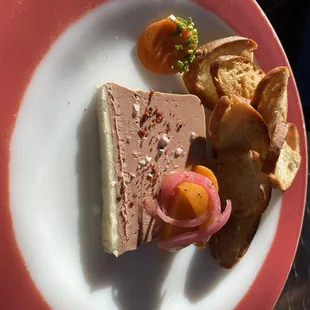 a plate of food on a table