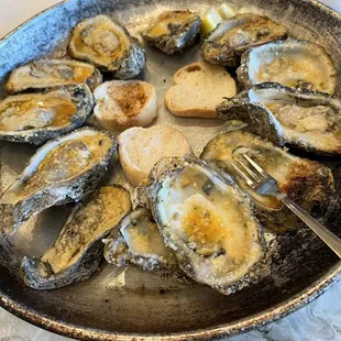Charbroiled Oysters