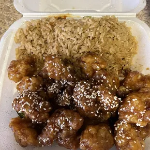 Sesame chicken