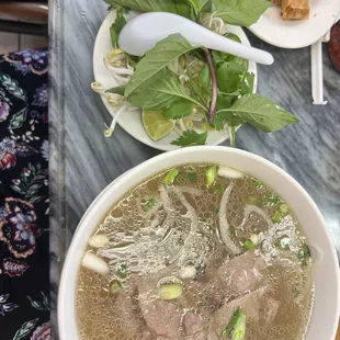 Medium Rare Beef Noodle Soup