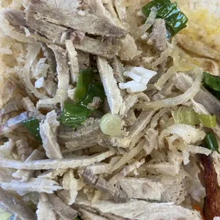 Shredded pork