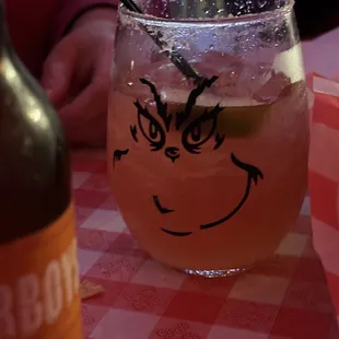 Grinch glass - margarita