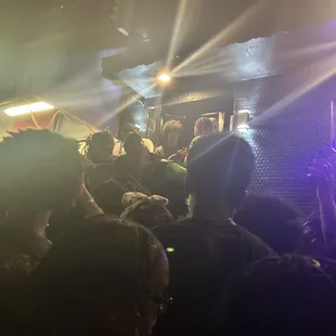 People holding up their tickets